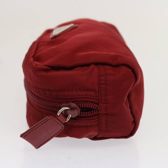 PRADA Pouch Nylon Red Auth ac2907 - Picture 3 of 16